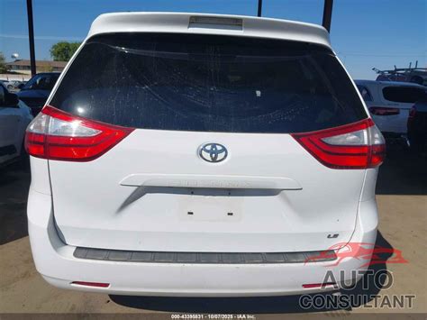 2015 TOYOTA SIENNA LE 8 PASSENGER Gasoline - 5TDKK3DC9FS688918