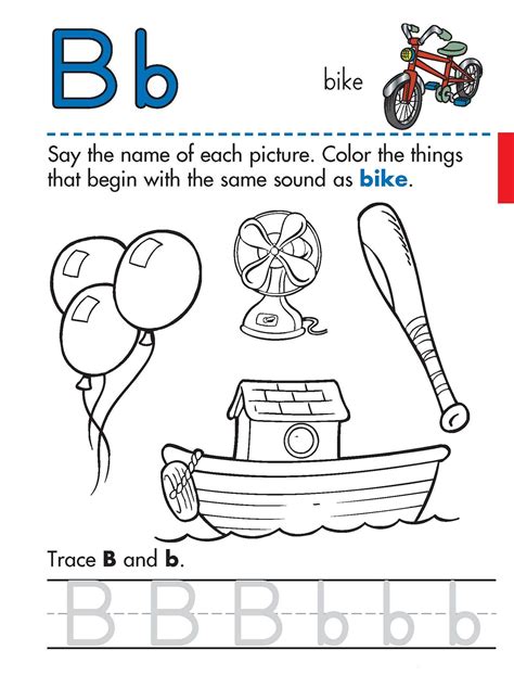 Letter B Worksheets