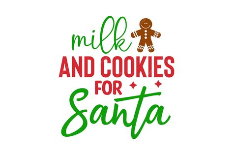 Premium Vector | Milk and cookies for santa