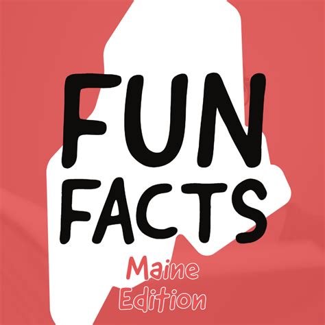 Maine Fun Facts For Teachers – TFD Supplies