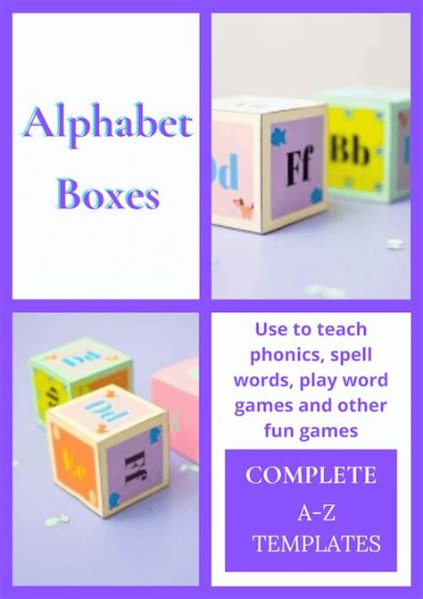 Alphabet Open Boxes 的图像结果