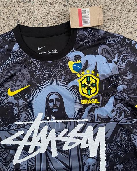 STUSSY X BRAZIL JERSEY - Shipping within 48 hours
