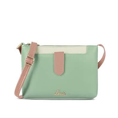Buy Lavie Women's Keiko 2C Colorblock Top Zip Crossbody Sling Bag ...