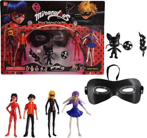 Miraculous Ladybug Toys Miraculous Ladybug Roleplay Set with LED Mask ...