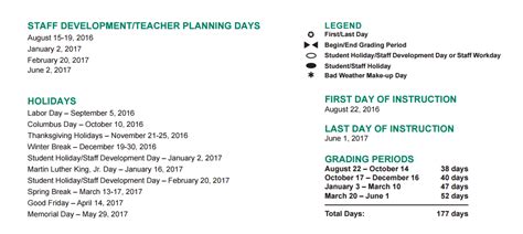 Albright Middle - School District Instructional Calendar - Alief Isd ...
