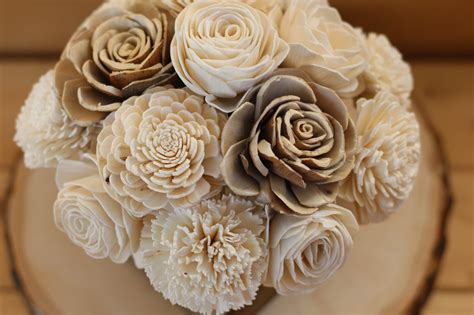 Woodland Sola Wood Flower Centerpiece – SolaFlowerStore