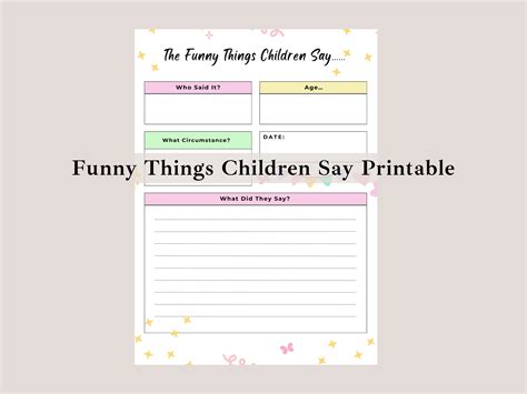 Funny Things Kids Say