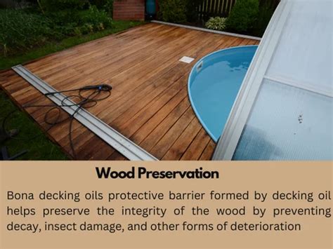 Outdoor, Exterior Wood Deck Oil, Bona Decking Oil - Exterior Decking ...