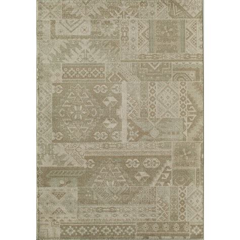 Rugs America Ziegler 10 X 13 (ft) Patchwork Geometric Area Rug at Lowes.com