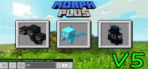 Morph Plus V5 – Minecraft Addon