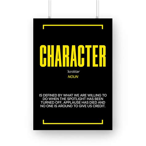 Character | Poster – Modified Online Store