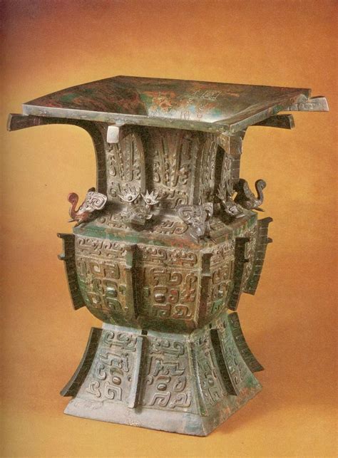【中国艺术史鉴赏】青铜器（1）夏商周：兽纹鼎、爵、尊等【多图】 - 知乎