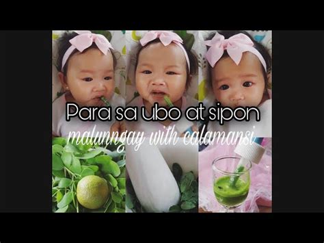 Gamot Para Sa Sipon In English