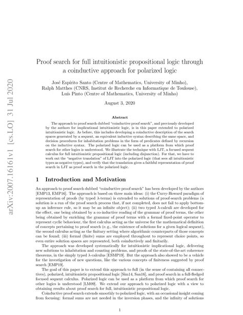 Image result for Intuitionistic Propositional Logic