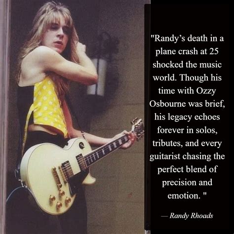 Just Rock Music - Randy Rhoads joined Ozzy Osbourne’s solo... | Facebook