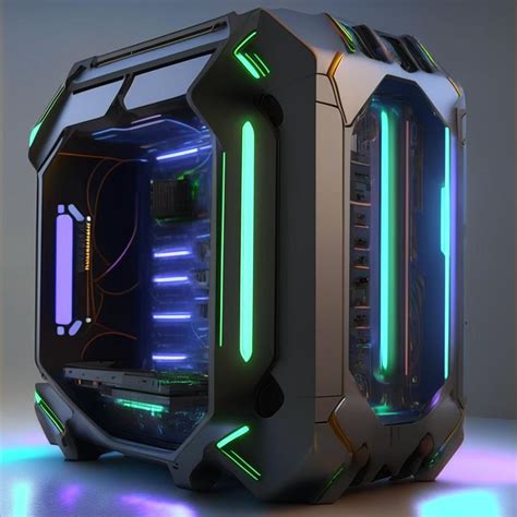 Futuristic Computer Case 的图像结果