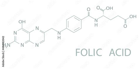 Image result for Folate Molecular Formula