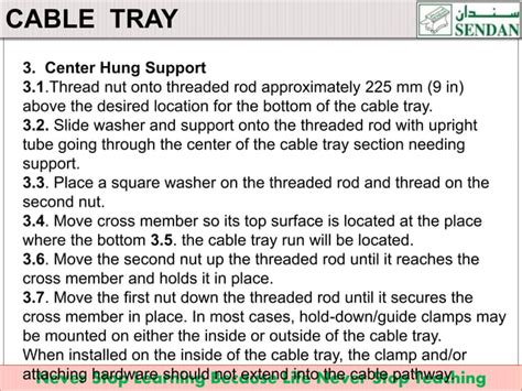 Image result for Cable Tray Installation Tutorial