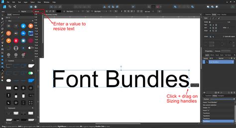 Image result for Affinity Designer Outline Text