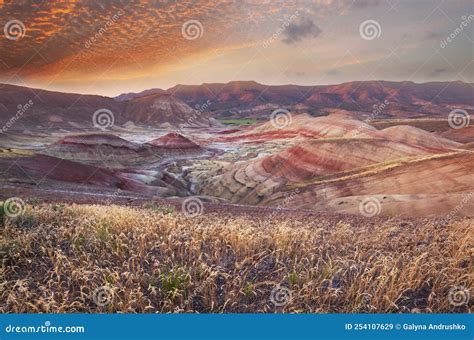 John Day Hills stock image. Image of national, nature - 254107629