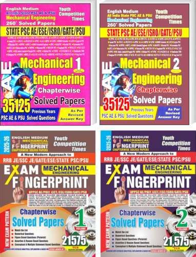 Mechanical Engineering Chapterwise Solved Papers & Modern Fingerprint ...