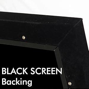 Big VUE 1 Cm Edge 120 Inches Fixed Frame Projector Screen 16:9 Diagonal ...