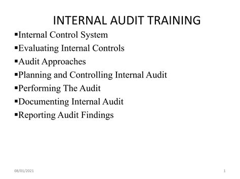 Internal audit ppt | PPTX