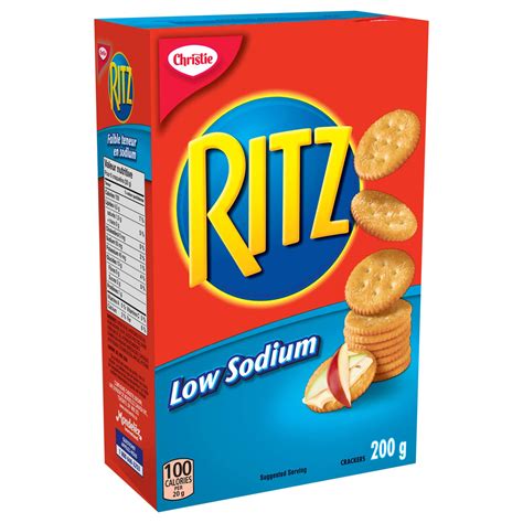 Ritz Low Sodium Crackers, 200g/7oz. (Imported from Canada)