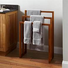 Small Bathroom Towel Rack by Hailey Teak Towel Rack Towel Holders Bathroom Small Bathroom Towel Rack