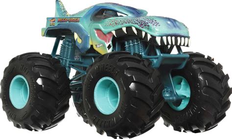 Hot Wheels Monster Trucks 1:24 Scale - Oversized Die-Cast Metal Truck - Walmart.com