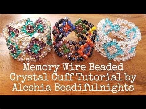 Memory Wire Beaded Cuff Bracelet Tutorial 的图像结果