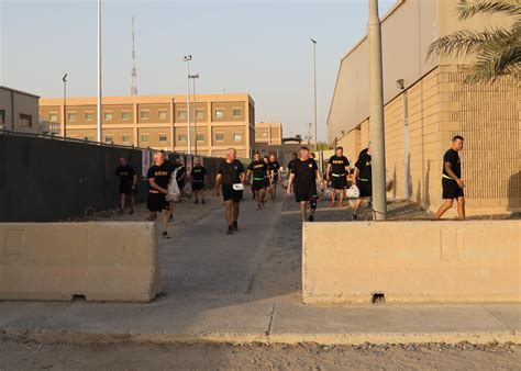 Lucky7 leads Camp Arifjan, Kuwait, sergeants major in PT, police call ...