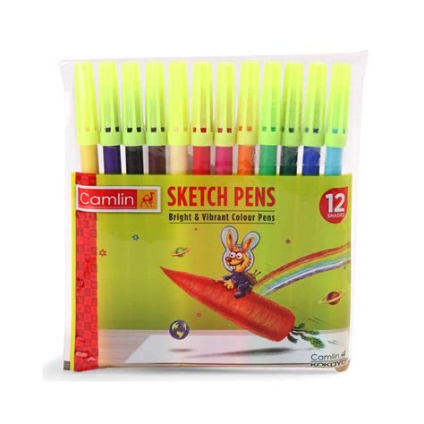 Camel sketch pen 12 shades – Artparkindia