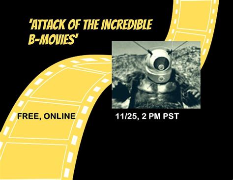 Worlds of Wonder Toastmasters ATTACK OF THE INCREDIBLE B-MOVIES ...