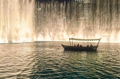 Experience Dubai Fountains Show on a Boat Ride 2025 - Viator