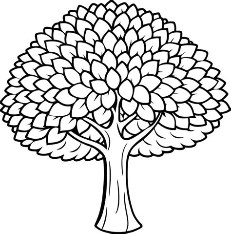 Image result for Tree Line Art Vector