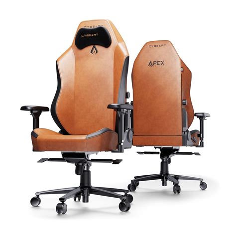 Cybeart | Vintage (Brown) Computer Home Office Chair | 4D Armrest ...