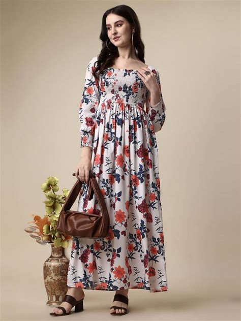 Full Sleeve Maxi Dress Combo 3 by Wyshlist
