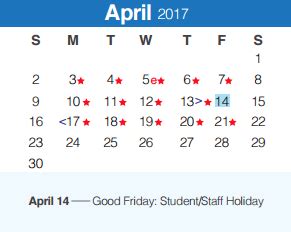 Comal Elementary School - School District Instructional Calendar ...