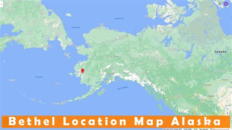Bethel, Alaska Map