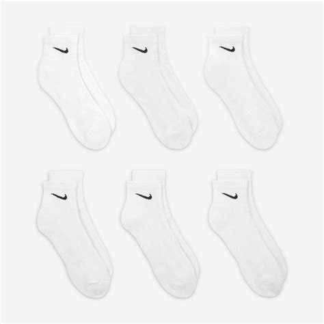 Nike Unisex Adult Everyday Cushioned Training Ankle Socks (6-Pack)