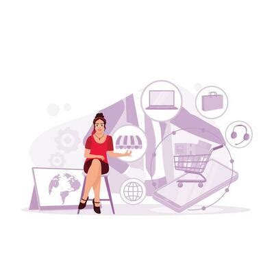 Entrepreneur Women Vector 的图像结果