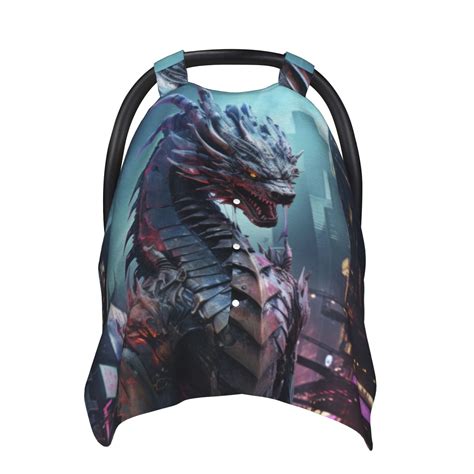 Car Seat Cover Baby - Urban Mechanical Dragon Carseat Covers Baby for ...