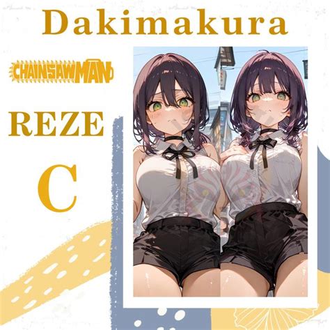 Jual DAKIMAKURA REZE Chainsawman- Sarung bantal Waifu Anime Reze ...