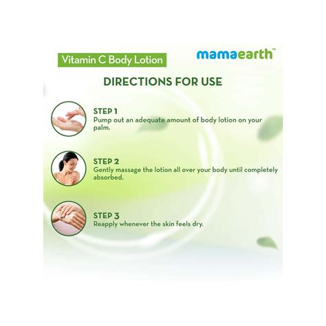 Buy MAMAEARTH VITAMIN C BODY LOTION WITH VITAMIN C & HONEY FOR RADIANT ...