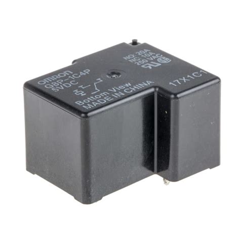 G2RL-1-E DC5 Omron | Omron PCB Mount Power Relay, 5V dc Coil, 16A ...