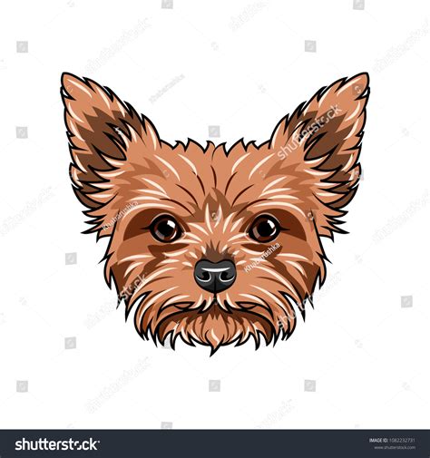 Yorkie Drawing Simple
