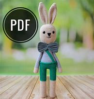 Image result for Knitted Bunny Toy Pattern