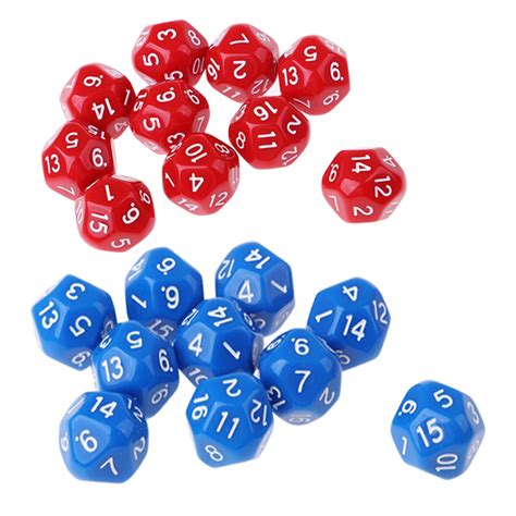 20pcs 16 Sided Dice D16 Acrylic Dices for Role Pla... – Vicedeal