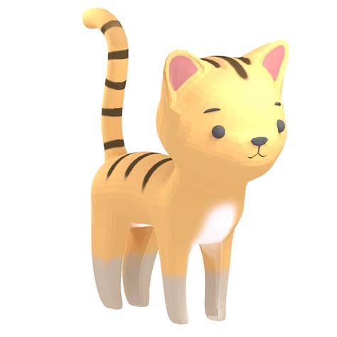 Image result for Cartoon Cat 3D Model Minecraft